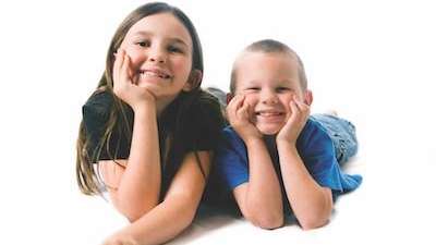 Kids smiles with their temporary teeth in Black rock VIC